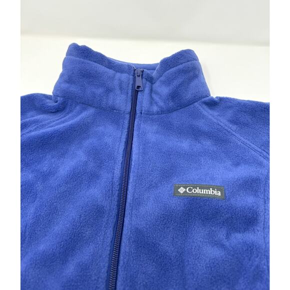 Columbia Women Sawyer Rapids Full Zip Fleece Jacket, Royal Blue, Size XL - Picture 3 of 6